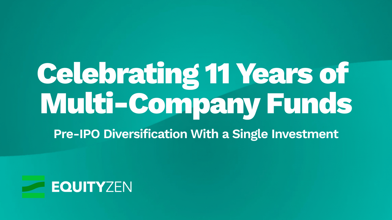 EquityZen Celebrates 11 Years of Multi-Company Funds, Pre-IPO Diversification With a Single Investment