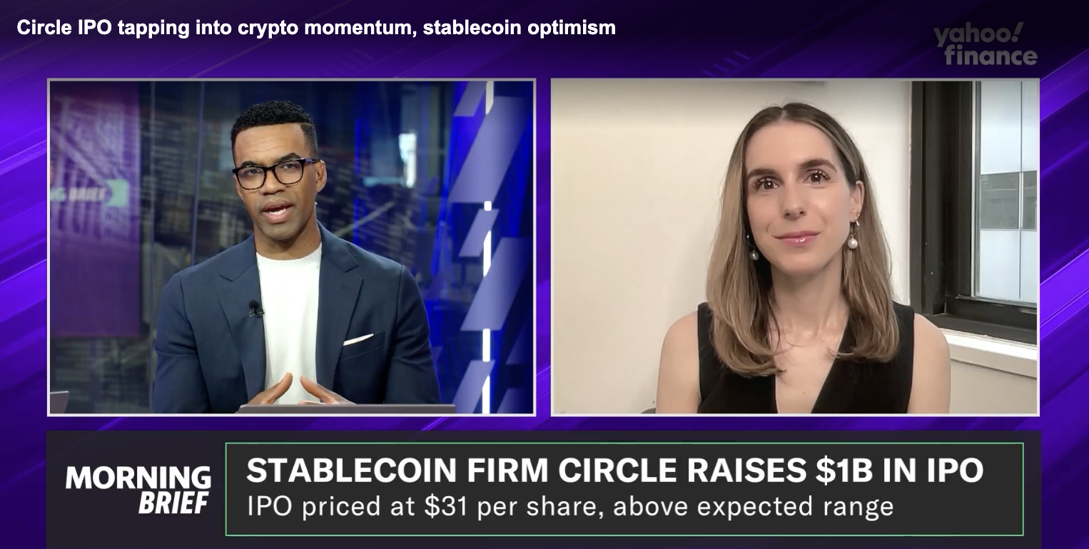 “Circle IPO tapping into crypto momentum, stablecoin optimism ...
